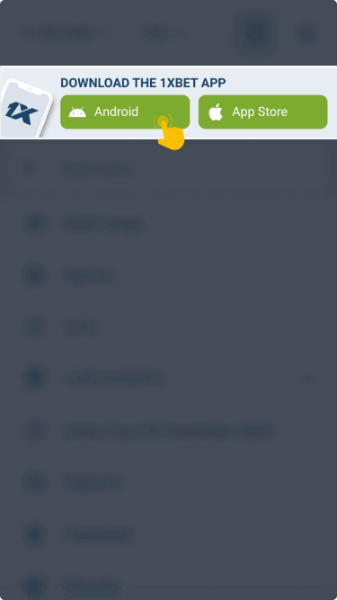 Download the 1xBet app
