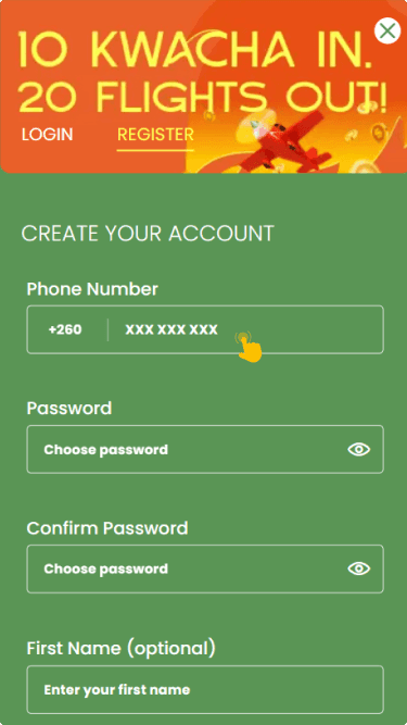 Register and Verify Account