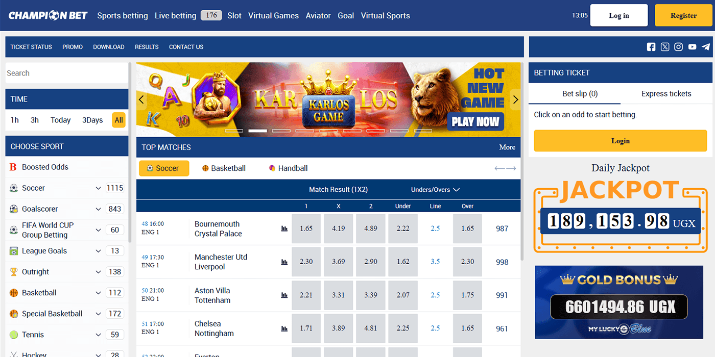 Champion Bet Zambia Site