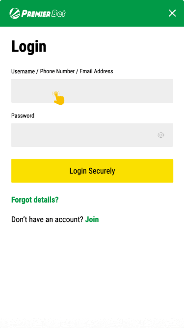 Access your account