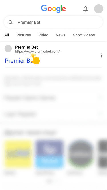 Go To The Official Premier Bet Website Go To The Official Premier Bet Website