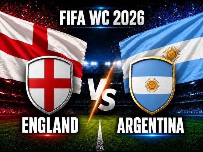 England vs Argentina